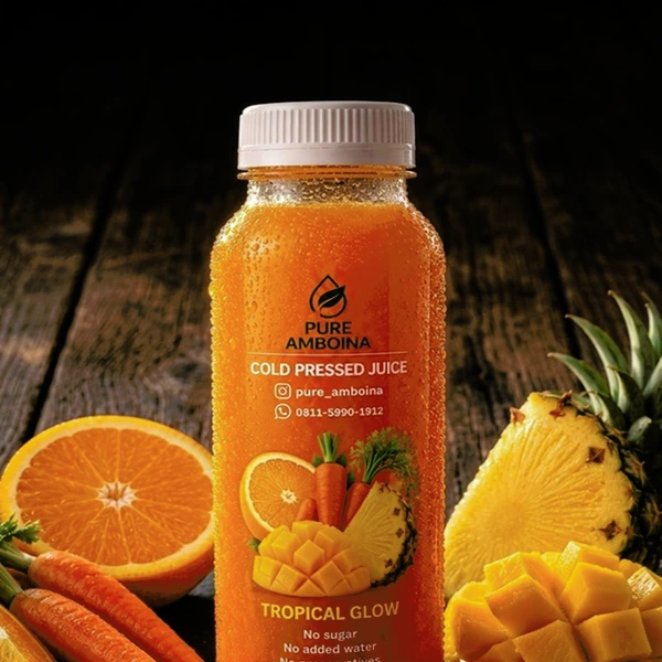 Tropical Glow - Cold Pressed Juice 250 ml