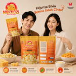 MAKYOZI Makaroni Keju Kraft Cheddar Cokelat