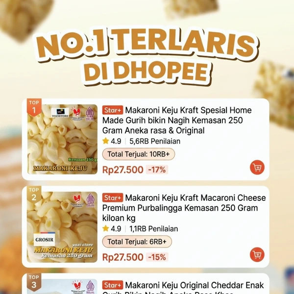 MAKYOZI Makaroni Keju Pedas Enak Gurih Bikin Nagih