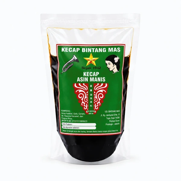 Kecap Asin Manis Bintang Mas 450 ml