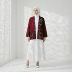 Mynada - Aster Kimono Outer Katun Wastra Tenun Premium