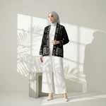 Mynada - Aster Kimono Outer Katun Wastra Tenun Premium