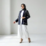 Mynada - Aksara Kimono Outer Katun Wastra Tenun Premium