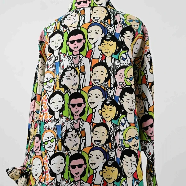 BLOUSE KARET PEREMPUAN BERKEBAYA