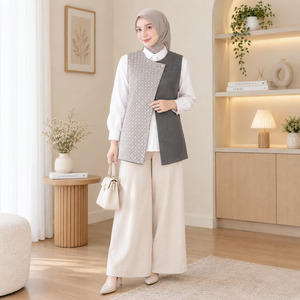 Mynada - Elora Vest Outer Wanita Asimetris
