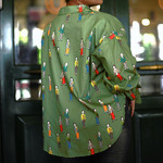 BLOUSE KARET KENYA SAGE