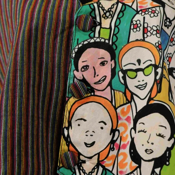 VEST LURIK PEREMPUAN BERKEBAYA