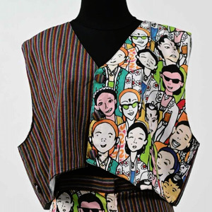 VEST LURIK PEREMPUAN BERKEBAYA