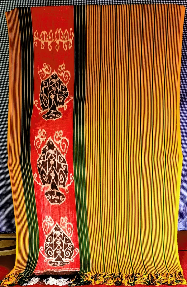 Kain Tenun Berau Motif PENYU BANUA