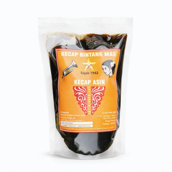 Kecap Asin Bintang Mas isi 235 ml