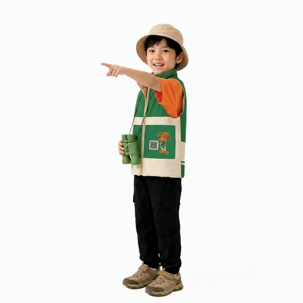 Vest Print Anak Otan