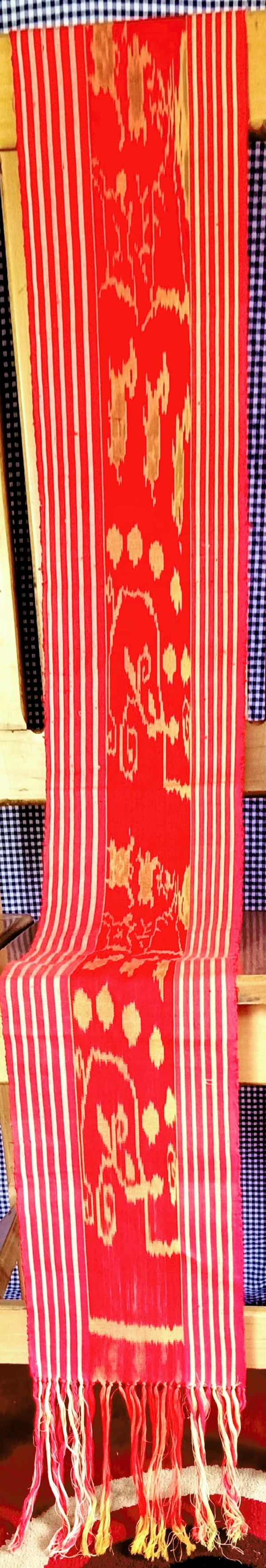 Selendang Tenun Berau Motif ALAM BANUA