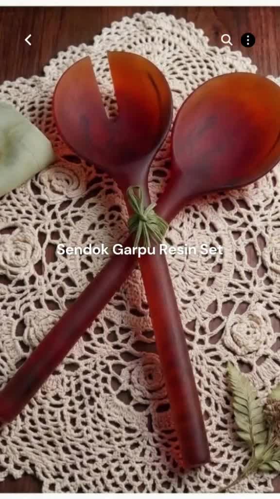 Sendok Garpu Salad Set