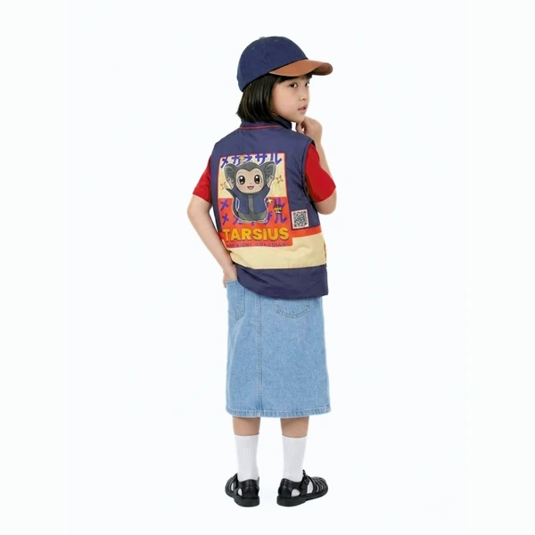 Vest Print Anak Tarsius