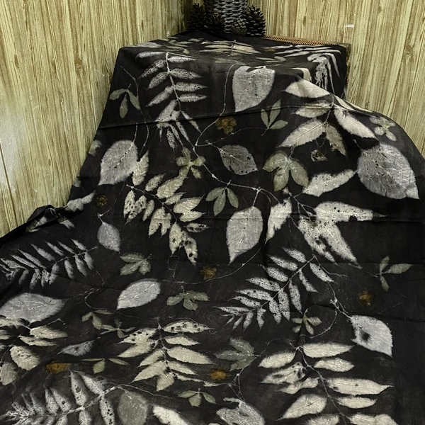 Kain Katun Ecoprint Leafcena - Shantika Fashion (LSF 05)
