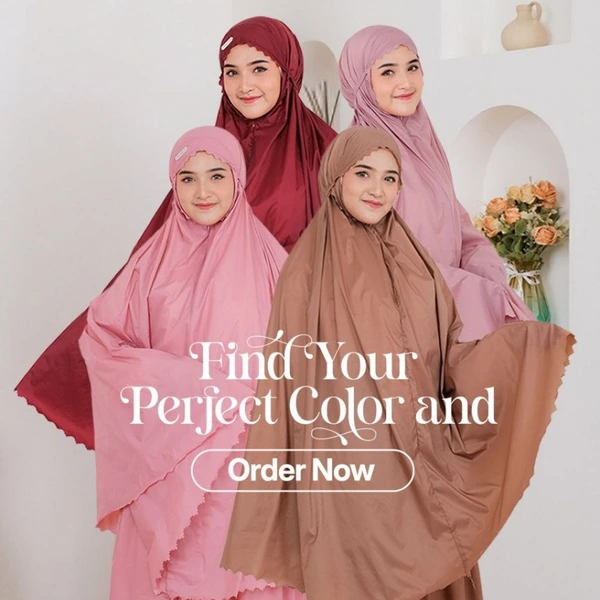 Mukena Traveling Parasut Naura