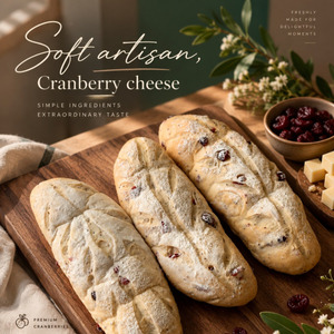 Sourdough Hybrid Cranberry Cheese