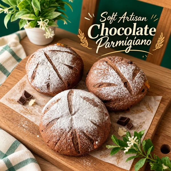 Sourdough Hybrid Chocolate Parmigiano