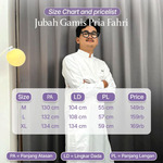 Jubah Gamis Pria Fahri Katun Premium
