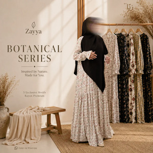 Homedress Syari Gamis Rayon Premium