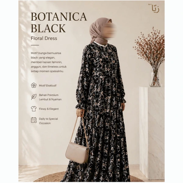 Homedress Syari Gamis Rayon Premium