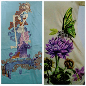Lukis kain dan kanvas