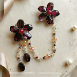 Bros Janggan Kristal Warna Maroon