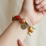 Boho Coin Charm Bracelet