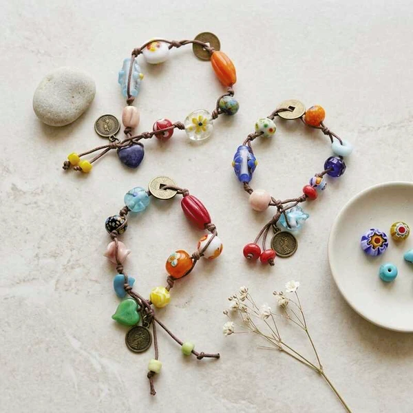 Boho Coin Charm Bracelet
