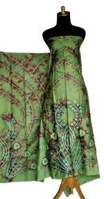Kain sasirangan katun satin