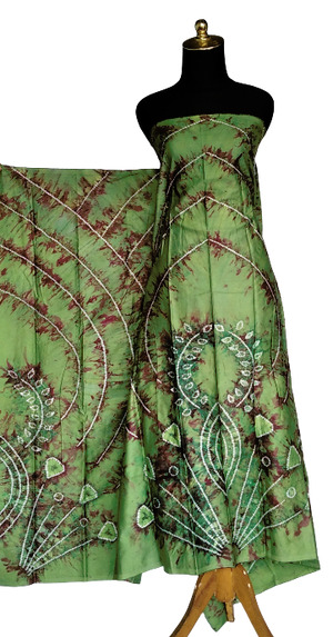 Kain sasirangan katun satin