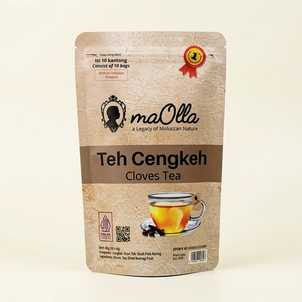 Teh Cengkeh isi 10 kantong, merk maOlla