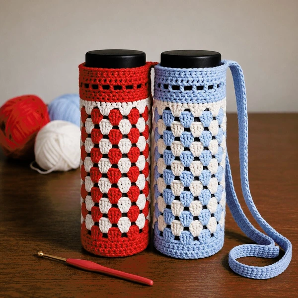 [GoMeST] Tas Jinjing Cover Tumbler Rajut Handmade
