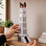Jam Gadang, Papercraft Ichinogami (DIY), isi 1 landmark Bukittinggi Sumatera, tinggi 35 cm