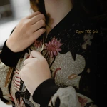 Jaket Bomber Batik Unisex Motif Namira