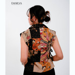 Vest Wanita Dasilva Batik Motif Patchwork Atasan Batik