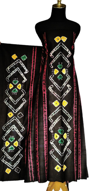 Kain sasirangan katun satin