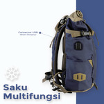 ATVA Tas Backpack Rolltop Harrier Series