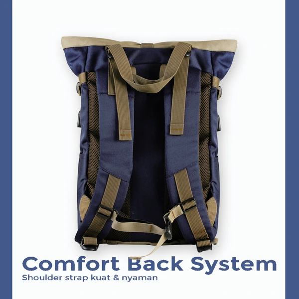 ATVA Tas Backpack Rolltop Harrier Series