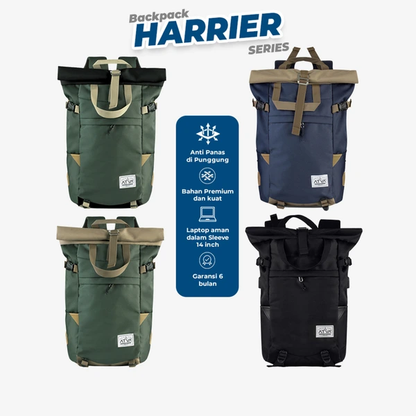 ATVA Tas Backpack Rolltop Harrier Series