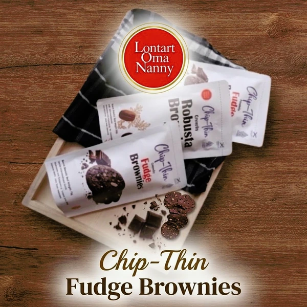 Chip-Thin Crunchy Fudge Brownies 70g