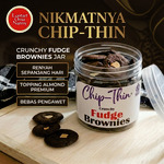 Chip-Thin Crunchy Fudge Brownies Jar 200g