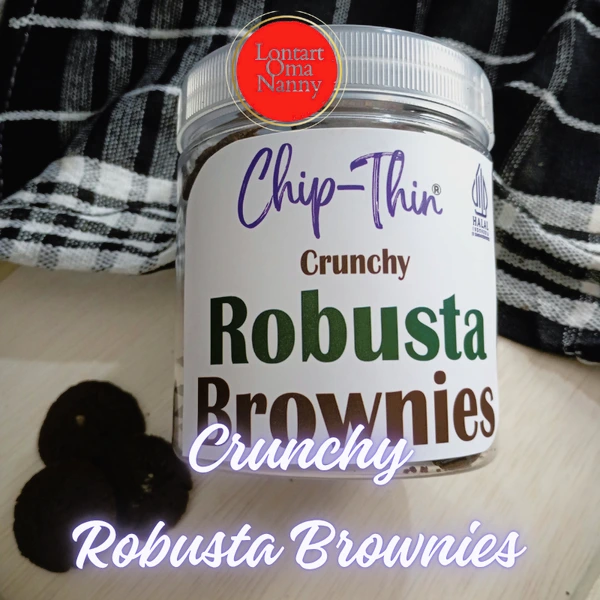 Chip-Thin Crunchy Robusta Brownies Jar 200g