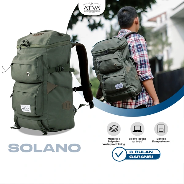 ATVA Tas Backpack Solano Series