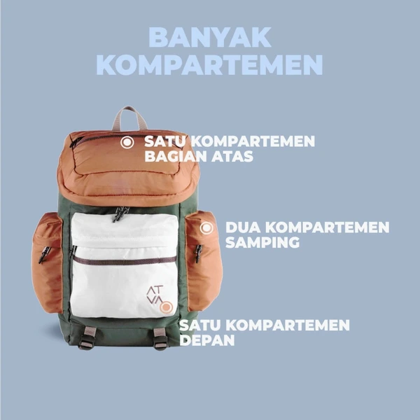 ATVA Tas Backpack Maestro Vakanzee Series