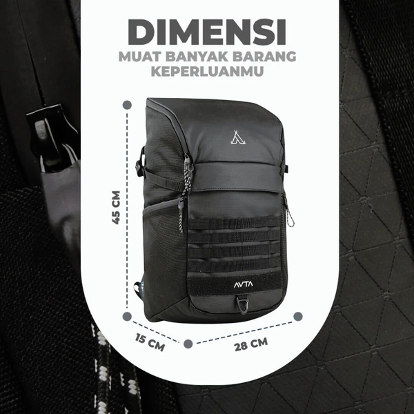 ATVA Tas Backpack Tyrant Series