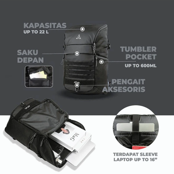 ATVA Tas Backpack Tyrant Series