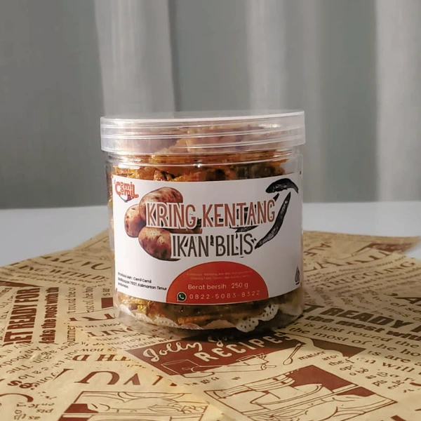 Kring Kentang Ikan Bilis - 120g