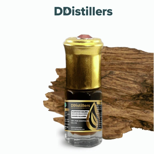 Agarwood Malino / Gaharu Sulawesi Essential Oil Pure 100%, 3-12ML GS