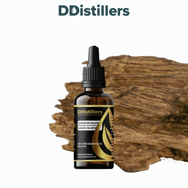 Agarwood Malino / Gaharu Sulawesi Essential Oil Pure 100%, 50-100ML GS